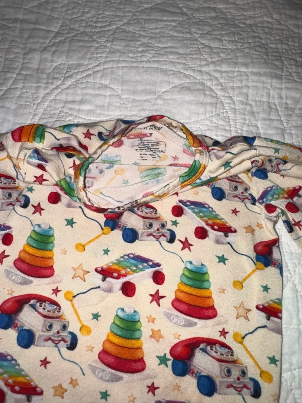 Posh Peanut Pajama Fisher Price Toy Print